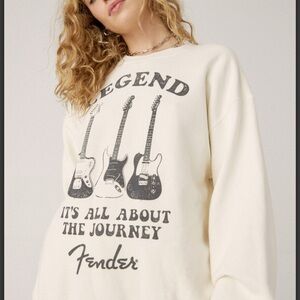 Fender Cream Sweatshirt - Women's